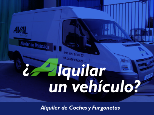 Elefante Azul Valdepe&ntilde;as te recomienda esta empresas l&iacute;der en alquiler de veh&iacute;culos utilitarios e industriales: Aval Rent a Car