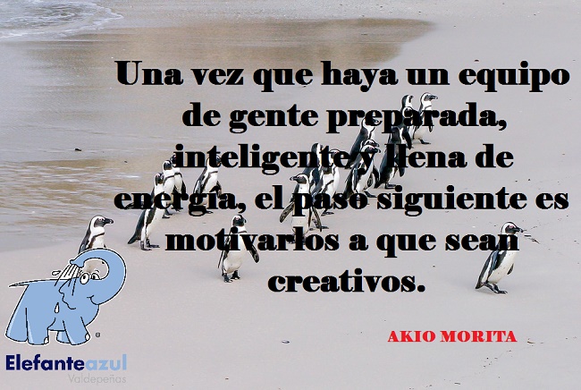 Una vez que haya un equipo de gente preparada, inteligente y llena de energía, el paso siguiente es motivarlos a que sean creativos.