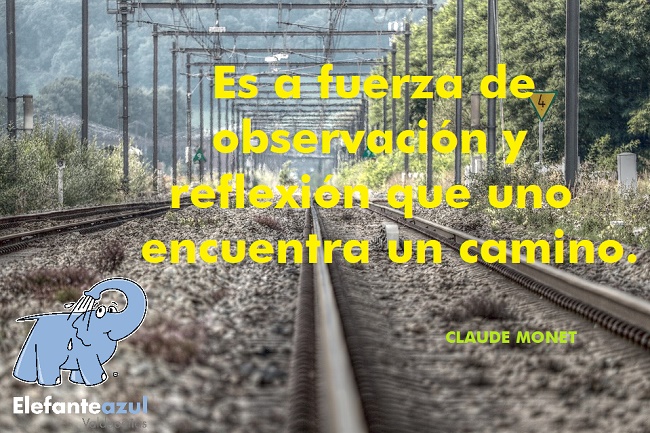 Es a fuerza de observación y reflexión que uno encuentra un camino.