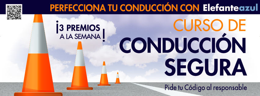 campaña de perfección de conducción con Elefante Azul durante el mes de abril