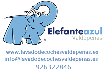 Tarjeta de contacto de Elefante Azul Valdepeñas