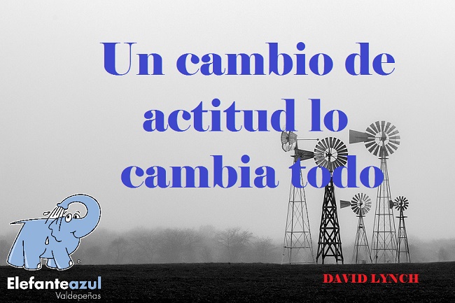 Un cambio de actitud lo cambia todo