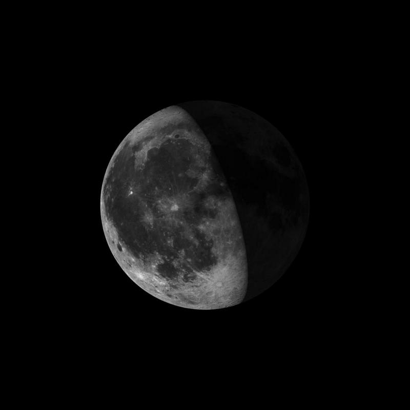 imagen de la luna decreciente al 64% de visibilidad que te recomienda Centro de lavado de coches Elefante Azul Valdepeñas