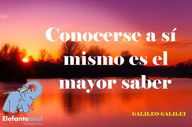 Conocerse a sí mismo es el mayor saber