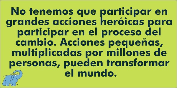 Frase del día de Elefante Azul Valdepeñas