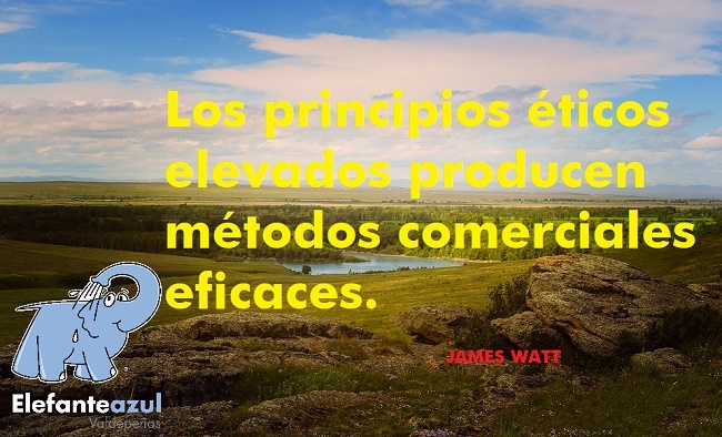 Los principios éticos elevados producen métodos comerciales eficaces.