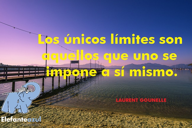 Los únicos límites son aquellos que uno se impone a sí mismo.
