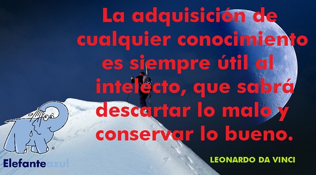 La adquisición de cualquier conocimiento es siempre útil al intelecto, que sabrá descartar lo malo y conservar lo bueno.