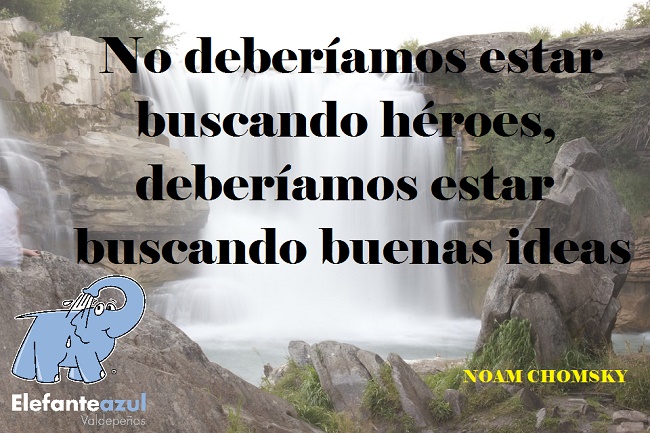No deberíamos estar buscando héroes, deberíamos estar buscando buenas ideas