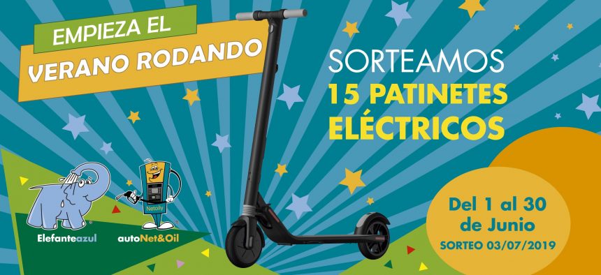 participa en el sorteo de un patinete eléctrico en la campaña de verano Elefante Azul