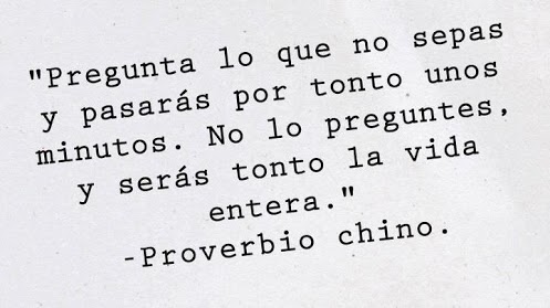Proverbios chinos.