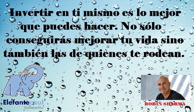 Invertir en ti mismo es lo mejor que puedes hacer. No sólo conseguirás mejorar tu vida sino también las de quienes te rodean.