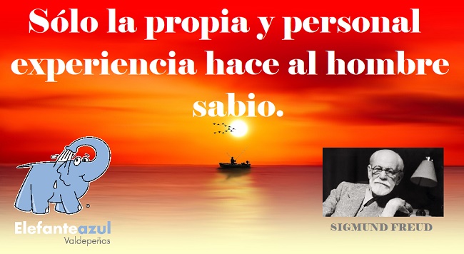 Sólo la propia y personal experiencia hace al hombre sabio.