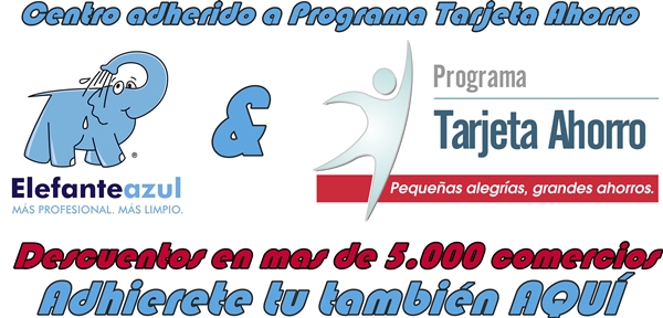 Elefante Azul Valdepeñas, centro de lavado adherido a Programa Tarjeta Ahorro