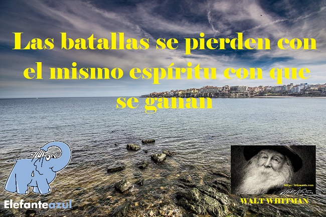 Las batallas se pierden con el mismo espíritu con que se ganan