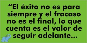 Frase del día Elefante Azul Valdepeñas
