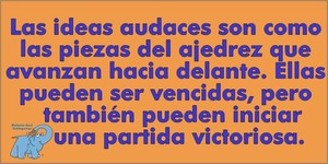 Frase del día Elefante Azul Valdepeñas