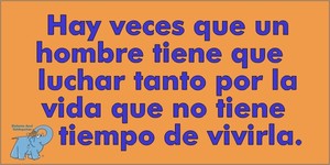 Frase del día Elefante Azul Valdepeñas