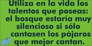 Frase del día Elefante Azul Valdepeñas