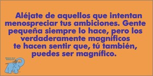 Frase del día Elefante Azul Valdepeñas