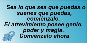 Frase del día Elefante Azul Valdepeñas
