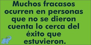 Frase del día Elefante Azul Valdepeñas