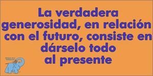 Frase del día Elefante Azul Valdepeñas