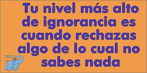 Frase del día Elefante Azul Valdepeñas