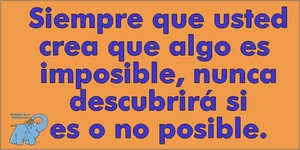 Frase del día Elefante Azul Valdepeñas