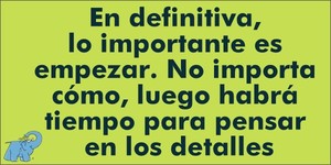 Frase del día Elefante Azul Valdepeñas