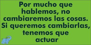 Frase del día Elefante Azul Valdepeñas