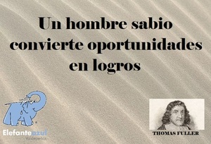 Frase del día Elefante Azul Valdepeñas