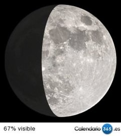 Fase lunar 30 de diciembre 2014