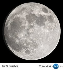 Fase lunar 03 de enero de 2015