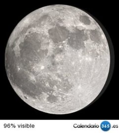 Fase lunar 07 de enero de 2015