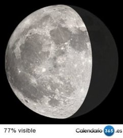 Fase lunar 10 de enero de 2015