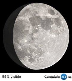 Fase lunar 31 de marzo de 2015