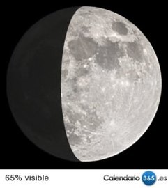 Fase lunar 27 de mayo de 2015