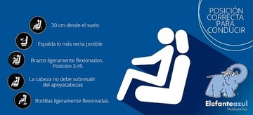 Posición correcta de conducción