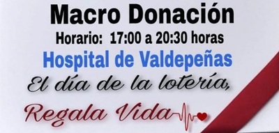 'MACRODONACIÓN' DE SANGRE EN VALDEPEÑAS