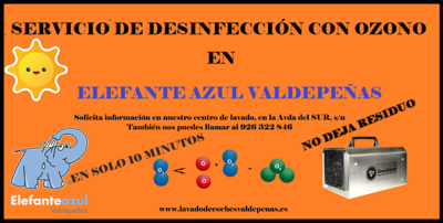 Higienización y Desodorización con Ozono